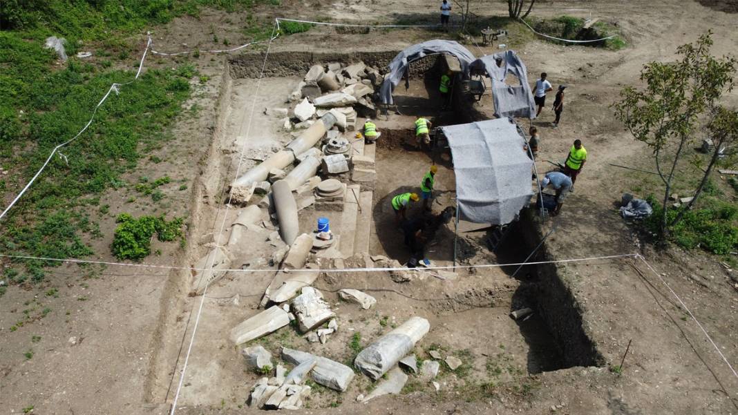 Anıtsal yapı gün yüzüne çıkıyor: Batı Karadeniz'de bir ilk 7